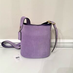 Coach Purple Bleecker Bucket Bag 21